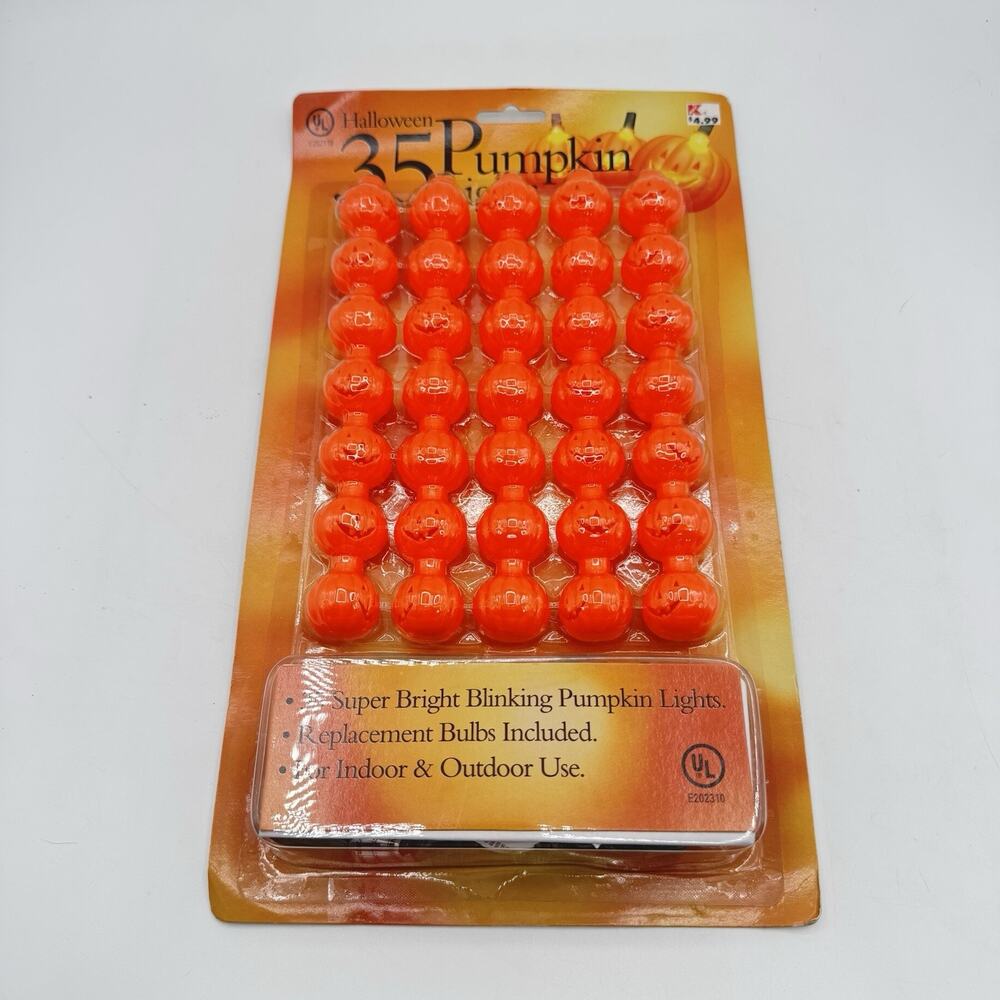 Vintage Halloween Blow Mold Plastic Light Covers Pumpkin Jack O Lantern Caps 35